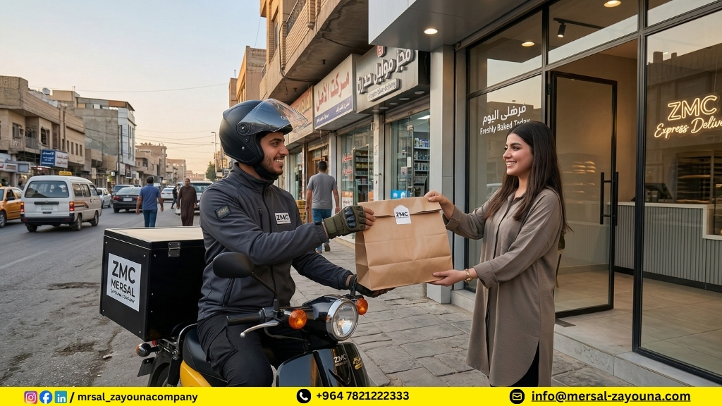 Delivery for Store Owners in Iraq