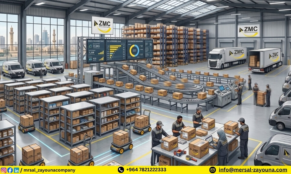 E-Commerce Delivery Services in Iraq, mersal zayouna, delivery service for online store, منو يوفر خدمات التوصيل للمتاجر الالكترونية؟