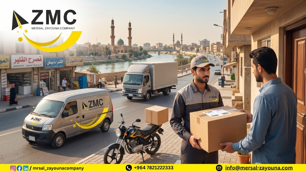 E-Commerce Delivery Services in Iraq, mersal zayouna, delivery service for online store, منو يوفر خدمات التوصيل للمتاجر الالكترونية؟