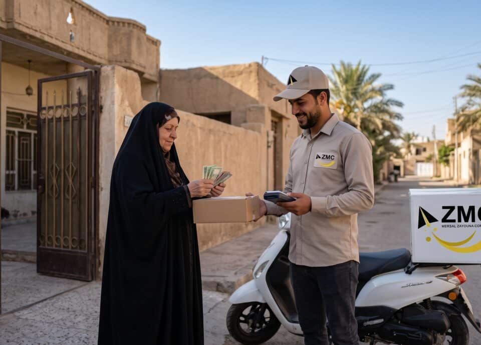 Cash on delivery shipping partner, COD Shipping, Mersal Zayouna, baghdad, iraq, erbil, شريك شحن بالدفع عند الاستلام